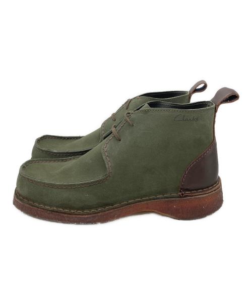 CLARKS（クラークス）CLARKS (クラークス) デザートスピリットブーツ カーキ サイズ:US10の古着・服飾アイテム