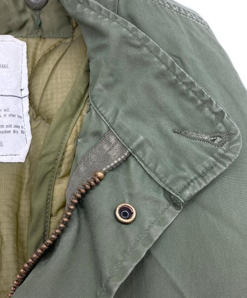 US ARMY（ユーエスアーミー）US ARMY (ユーエスアーミー) ［古着］ライナー付M-65フィッシュテールパーカー オリーブ サイズ:Mの古着・服飾アイテム