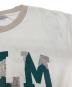 中古・古着 MONCLER GENIUS (モンクレール ジーニアス) Palm Angels (パーム エンジェルス) SS T-SHIRT アイボリー サイズ:L：20000円