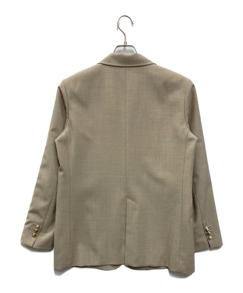 NOLLEY'S sophi（ノーリーズソフィー）NOLLEY'S sophi (ノーリーズソフィー) ウォッシャブル トロオーバージャケット ベージュ サイズ:Sの古着・服飾アイテム