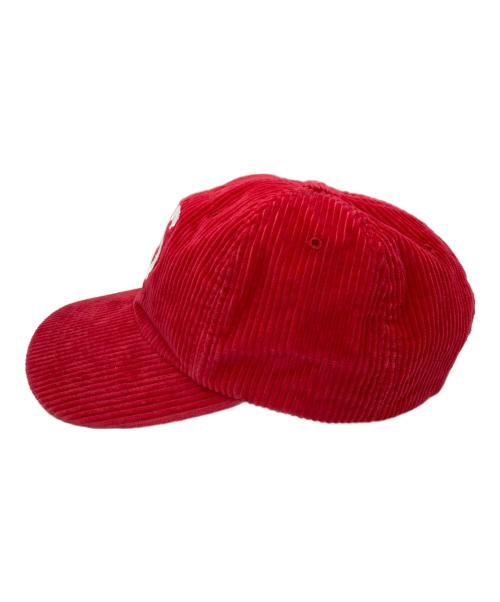 SUPREME（シュプリーム）Supreme (シュプリーム) Corduroy S Logo 6 Panel レッドの古着・服飾アイテム