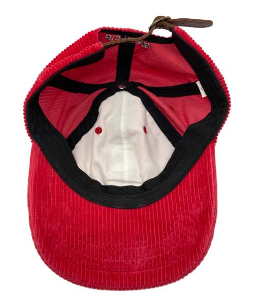 SUPREME（シュプリーム）Supreme (シュプリーム) Corduroy S Logo 6 Panel レッドの古着・服飾アイテム
