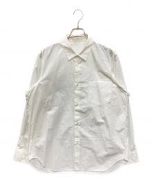 ATON（エイトン）の古着「SUVIN BROAD STANDARD SHIRTS」｜ホワイト