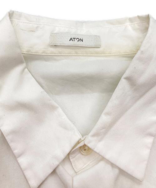 ATON（エイトン）ATON (エイトン) SUVIN BROAD STANDARD SHIRTS ホワイト サイズ:04の古着・服飾アイテム