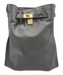 ORSETTO（オルセット）の古着「METALLO ショルダーバッグ」｜ブラック