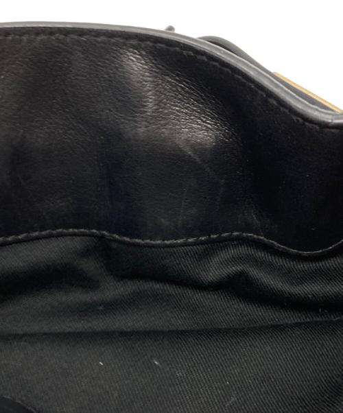 ORSETTO（オルセット）ORSETTO (オルセット) METALLO ショルダーバッグ ブラックの古着・服飾アイテム