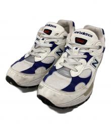 NEW BALANCE（ニューバランス）の古着「992ローカットスニーカー」｜ブルー×ホワイト