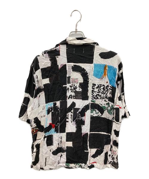 ALOHA RUG（アロハラグ）ALOHA RUG (アロハラグ) アロハシャツ ブラック サイズ:1の古着・服飾アイテム