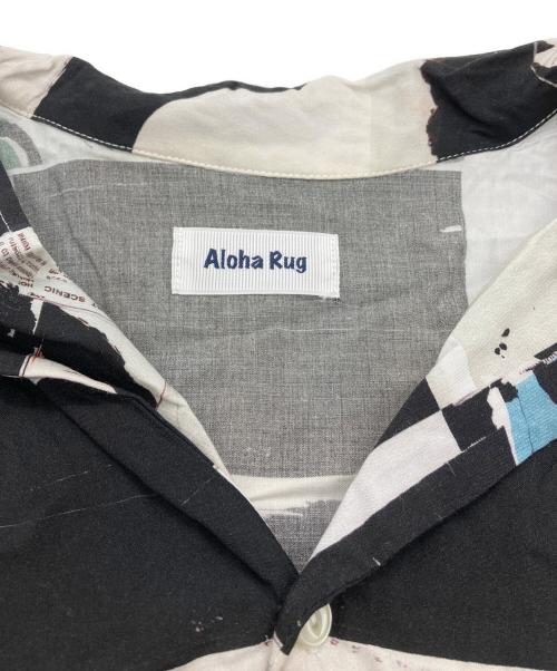 ALOHA RUG（アロハラグ）ALOHA RUG (アロハラグ) アロハシャツ ブラック サイズ:1の古着・服飾アイテム