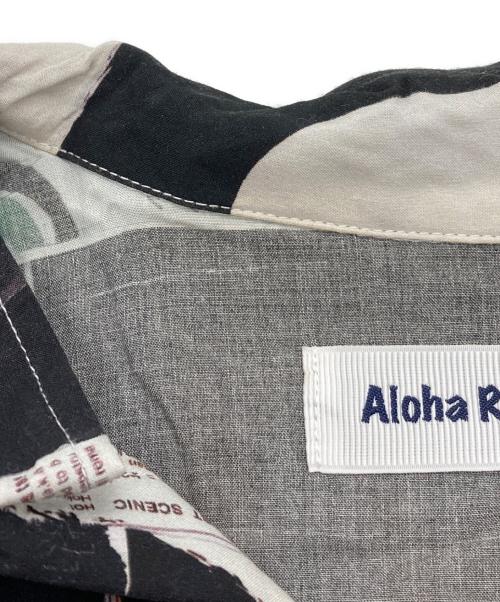 ALOHA RUG（アロハラグ）ALOHA RUG (アロハラグ) アロハシャツ ブラック サイズ:1の古着・服飾アイテム