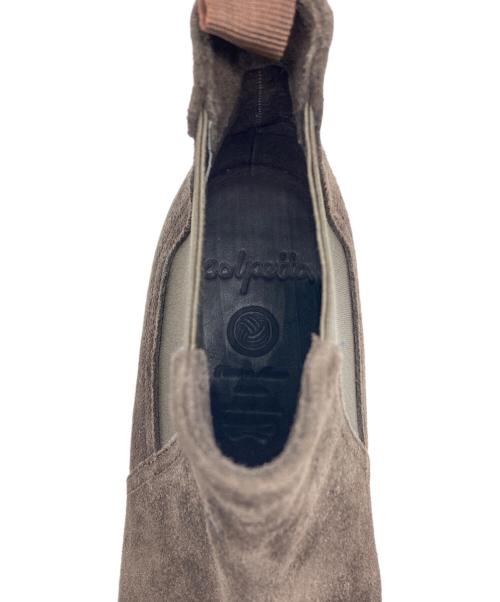 POLPETTA（ポルペッタ）POLPETTA (ポルペッタ) スウェードサイドゴアブーツ ブラウン サイズ:SIZE 40 1/2の古着・服飾アイテム