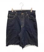 LEEリー）の古着「RIDER WIDE SHORTS」｜インディゴ