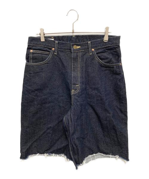 LEE（リー）LEE (リー) RIDER WIDE SHORTS インディゴ サイズ:Lの古着・服飾アイテム