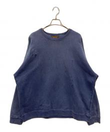 J.S HOMESTEAD（ジャーナルスタンダード ホームステッド）の古着「ブロークリペア スウェット」｜ネイビー