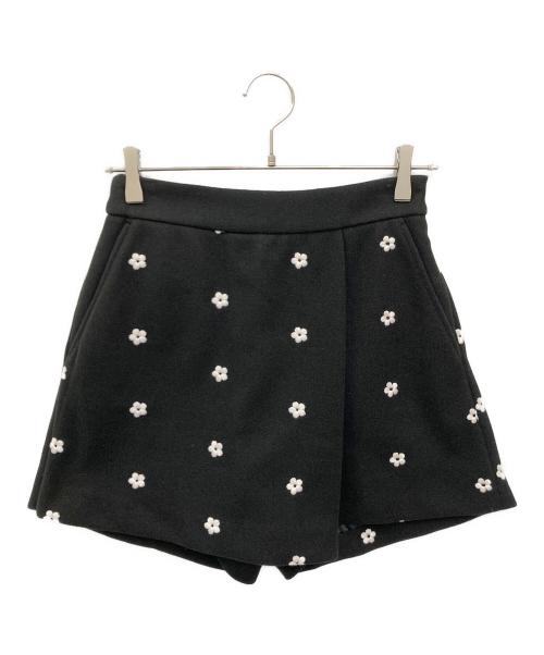 ELLIE（エリー）ELLIE (エリー) フラワースコート ブラック サイズ:S 未使用品の古着・服飾アイテム