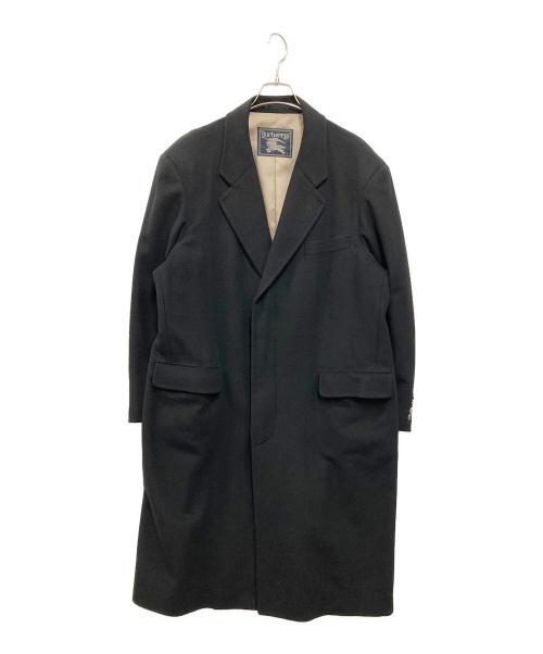 Burberry's（バーバリー）Burberry's (バーバリーズ) ［古着］カシミヤ混コート ブラック サイズ:94-175-6の古着・服飾アイテム
