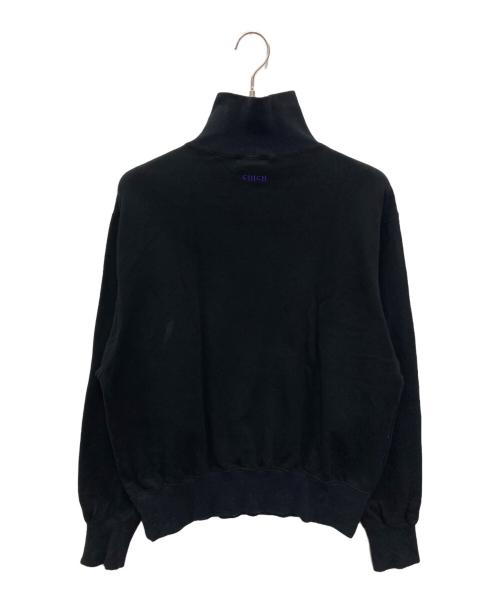 Oblada（オブラダ）Oblada (オブラダ) BEAUTY&YOUTH (ビューティーアンドユース) 別注ハーフジップスウェット ブラック サイズ:FREEの古着・服飾アイテム