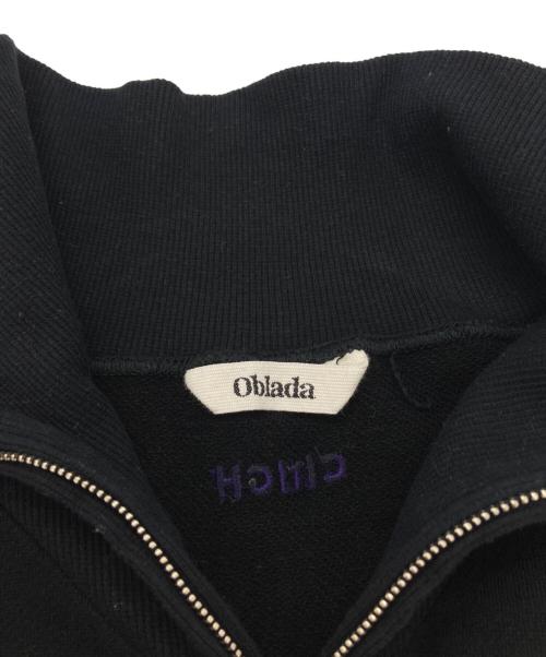 Oblada（オブラダ）Oblada (オブラダ) BEAUTY&YOUTH (ビューティーアンドユース) 別注ハーフジップスウェット ブラック サイズ:FREEの古着・服飾アイテム