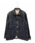 Pherrow's（フェローズ）の古着「［古着］デニムカバーオール」｜インディゴ