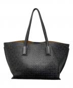 LOEWEロエベ）の古着「リピートアナグラムTショッパートーバッグ」｜ブラック