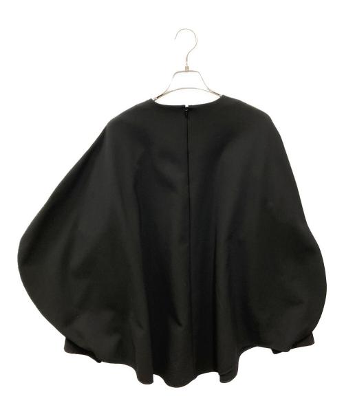 ENFOLD（エンフォルド）ENFOLD (エンフォルド) CURVED-FORM PULLOVER ブラック サイズ:38の古着・服飾アイテム