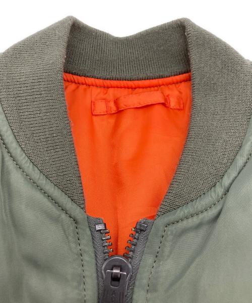 AVIREX（アヴィレックス）AVIREX (アヴィレックス) COMMERCIAL MA-1フライトジャケット オリーブ サイズ:Lの古着・服飾アイテム