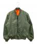 AVIREX（アヴィレックス）の古着「COMMERCIAL MA-1フライトジャケット」｜オリーブ