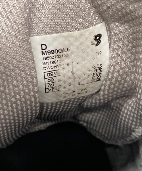 NEW BALANCE（ニューバランス）NEW BALANCE (ニューバランス) ローカットスニーカー グレー サイズ:27.5cmの古着・服飾アイテム