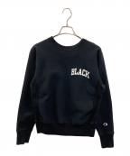 Champion REVERSE WEAVEチャンピオン リバース ウィーブ）の古着「バックプリントスウェット」｜ブラック