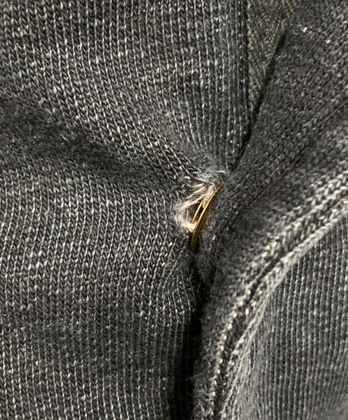 45rpm（45アールピーエム）45rpm (45アールピーエム) インディゴ染めジップアップパーカー ブラック サイズ:Sの古着・服飾アイテム