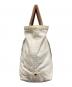 POLO JEANS CO. (ポロジーンズカンパニー) ヴィンテージ加工CANVAS TOTE BAG アイボリー：8000円
