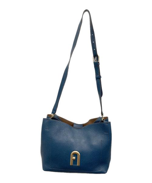 FURLA（フルラ）FURLA (フルラ) PRIMULA S HOBO ネイビーの古着・服飾アイテム