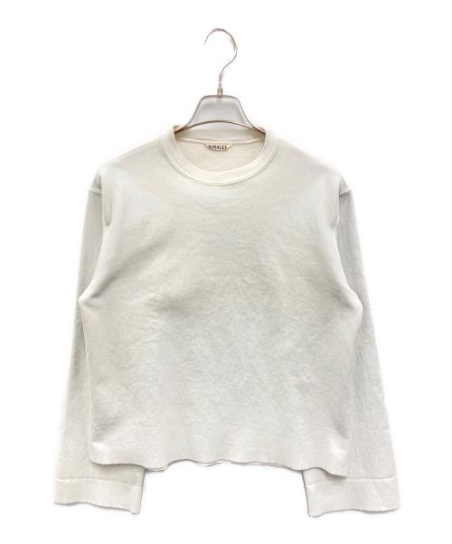 AURALEE（オーラリー）AURALEE (オーラリー) スーパー ミドルスウェット ホワイト サイズ:1の古着・服飾アイテム