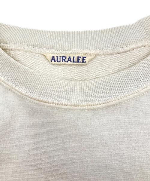 AURALEE（オーラリー）AURALEE (オーラリー) スーパー ミドルスウェット ホワイト サイズ:1の古着・服飾アイテム
