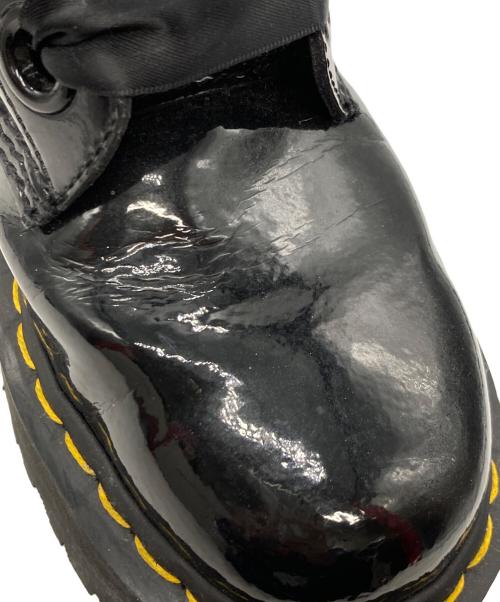 Dr.Martens（ドクターマーチン）Dr.Martens (ドクターマーチン) MOLLY PAINT LAMPER 6ホールブーツ ブラック サイズ:UK5の古着・服飾アイテム