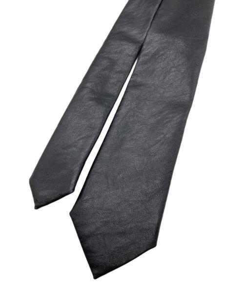 OUR LEGACY（アワーレガシー）OUR LEGACY (アワーレガシー) Fake Leather tie ブラック サイズ:記載なしの古着・服飾アイテム