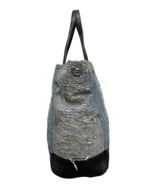 DIESEL（ディーゼル）DIESEL (ディーゼル) デニムトートバッグ インディゴの古着・服飾アイテム