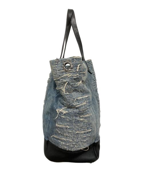 DIESEL（ディーゼル）DIESEL (ディーゼル) デニムトートバッグ インディゴの古着・服飾アイテム
