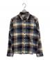 Patagonia（パタゴニア）の古着「フィヨルド フランネル シャツ」｜ブルー×ブラウン