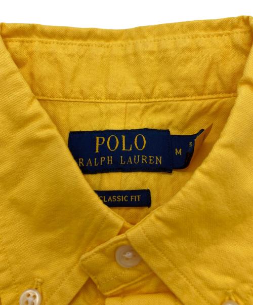 POLO RALPH LAUREN（ポロ・ラルフローレン）POLO RALPH LAUREN (ポロ・ラルフローレン) クラシックフィット BDシャツ イエロー サイズ:M 未使用品の古着・服飾アイテム