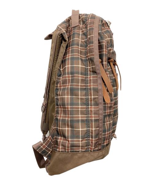 GREGORY（グレゴリー）GREGORY (グレゴリー) DAY ウッドランドプラッド ブラウン×グリーンの古着・服飾アイテム