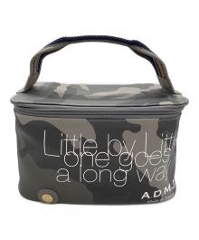 A.D.M.J.（エーディーエムジェイ）の古着「POWER JET バニティバッグ」｜グレー