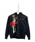 Hysteric Glamourヒステリックグラマー）の古着「HYSTERIC TIMES パーカー」｜ブラック