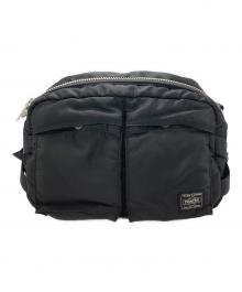 PORTER（ポーター）の古着「PORTER  タンカー WAIST BAG」｜ブラック