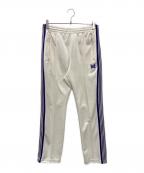 Needlesニードルズ）の古着「Narrow Track Pant」｜ホワイト×パープル