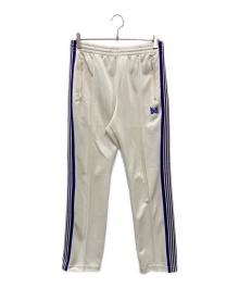 Needles（ニードルズ）の古着「Narrow Track Pant」｜ホワイト×パープル