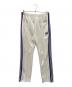 Needles（ニードルズ）の古着「Narrow Track Pant」｜ホワイト×パープル