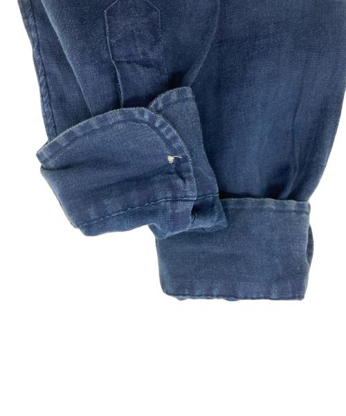 RALPH LAUREN（ラルフローレン）RALPH LAUREN (ラルフローレン) リネンシャツ ブルー サイズ:Sの古着・服飾アイテム