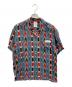FACCIES（ファッチーズ）の古着「NATIVE AMERICAN OPEN SHIRT」｜ブルー