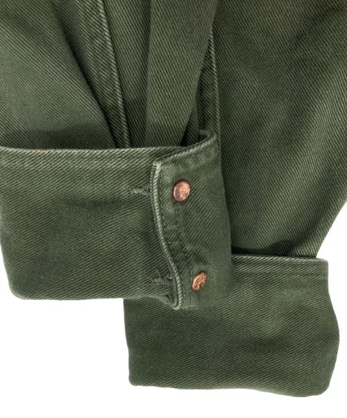 BONCOURA（ボンクラ）BONCOURA (ボンクラ) Coverall English Twill Olive オリーブ サイズ:36の古着・服飾アイテム